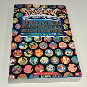Deluxe essential handbook to over 700 pokemon soft cover book